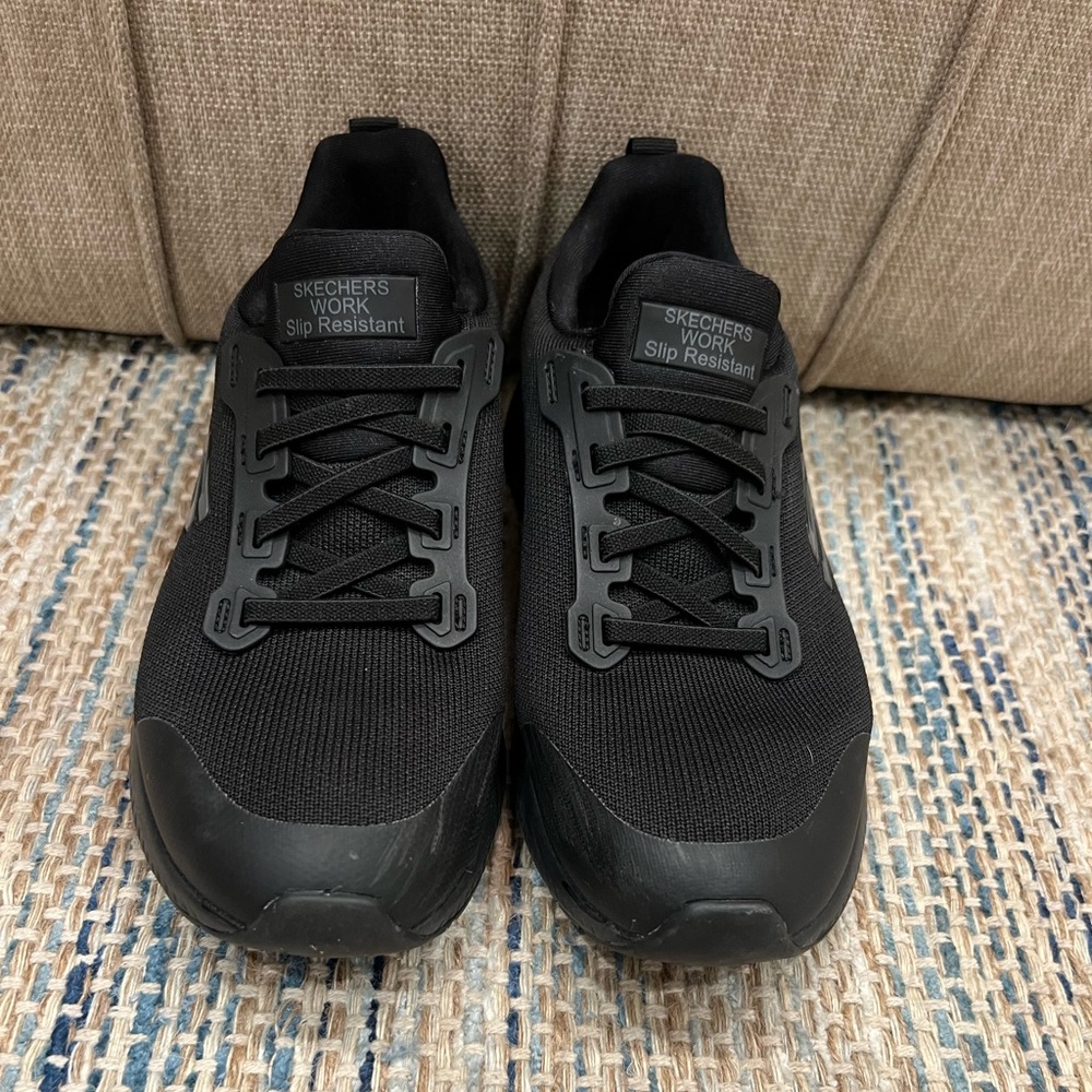 Skechers women's Black Work Athletic Shoes